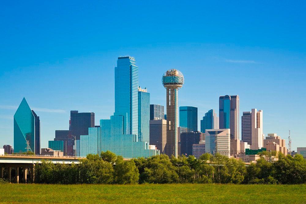 Dallas city skyline