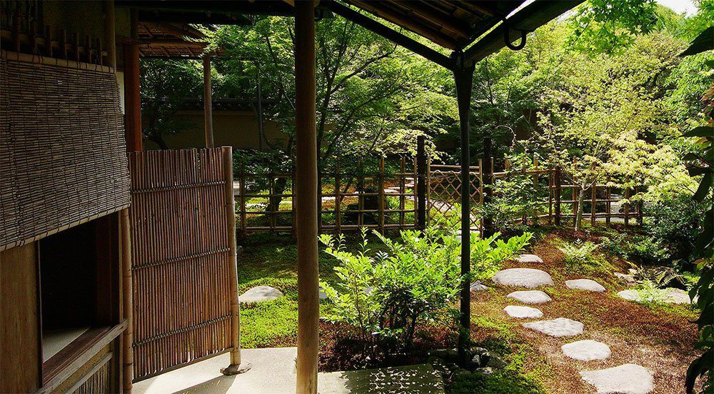 Tea house Roji garden