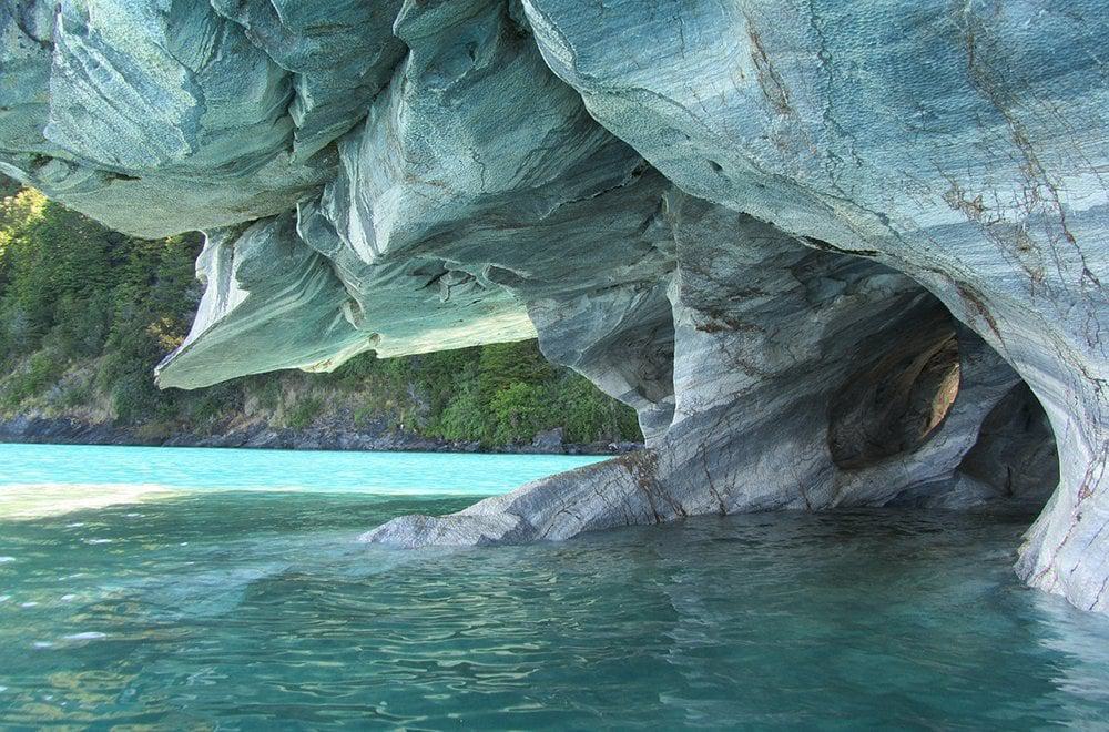 marble cave in Chico Chile