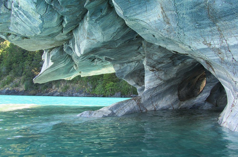 marble cave in Chico Chile