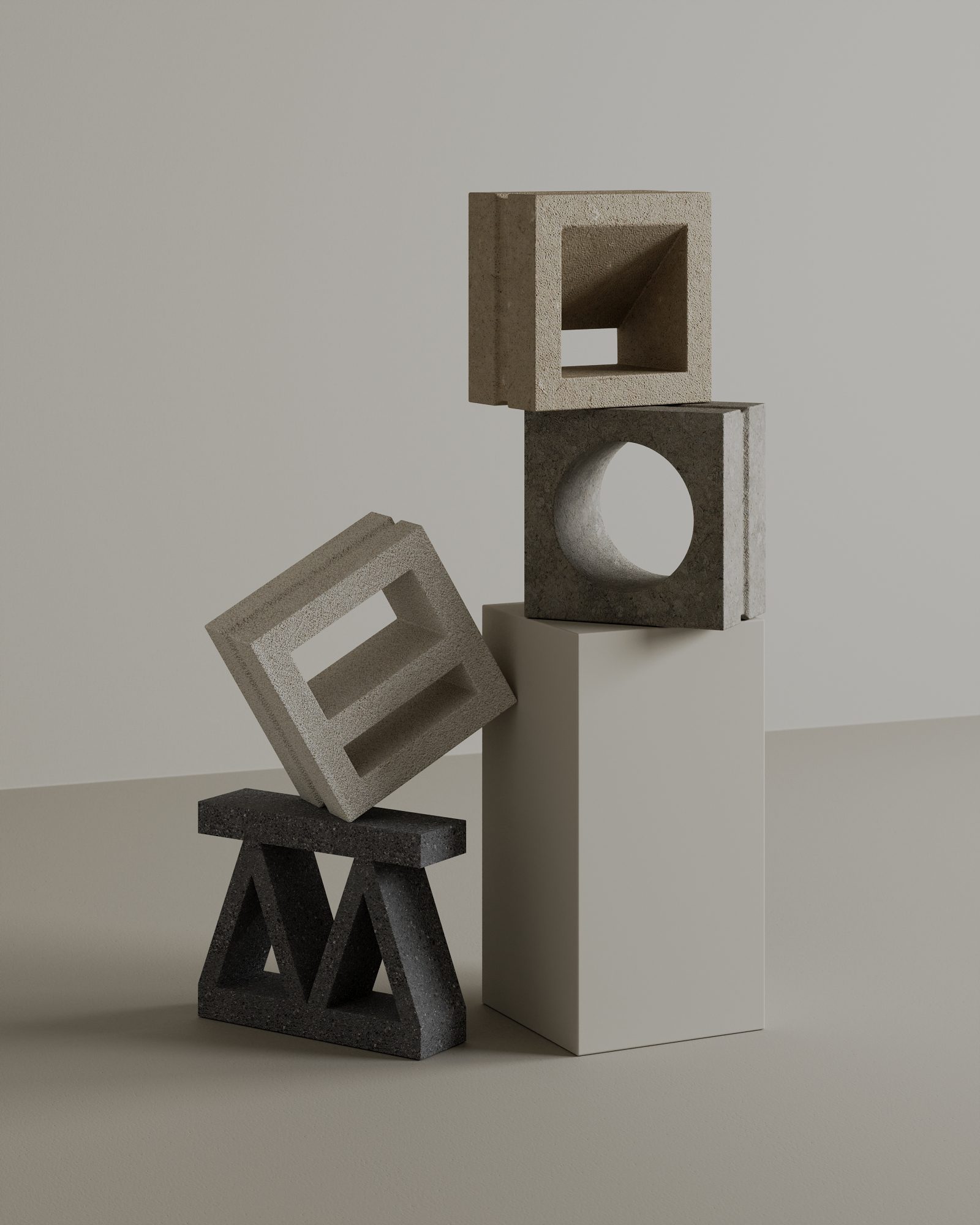 Jonite Breeze Blocks close up