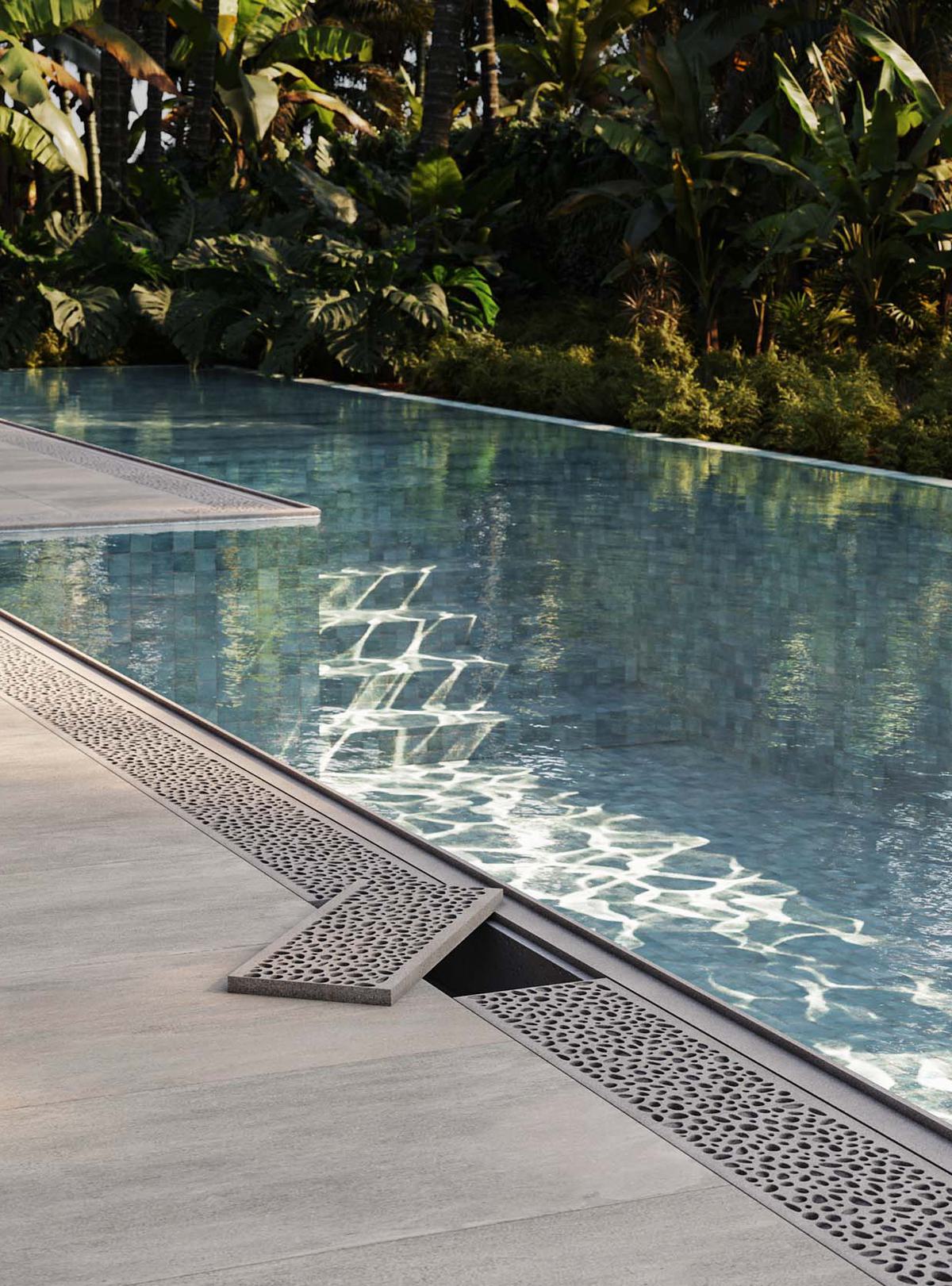 Swimming Pool Grating | Decorative Swimming Pool Grates